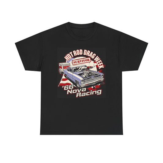 Retro Nova Muscle Car Show Cruise In Graphic T Shirt Unisex Heavy Cotton Tee