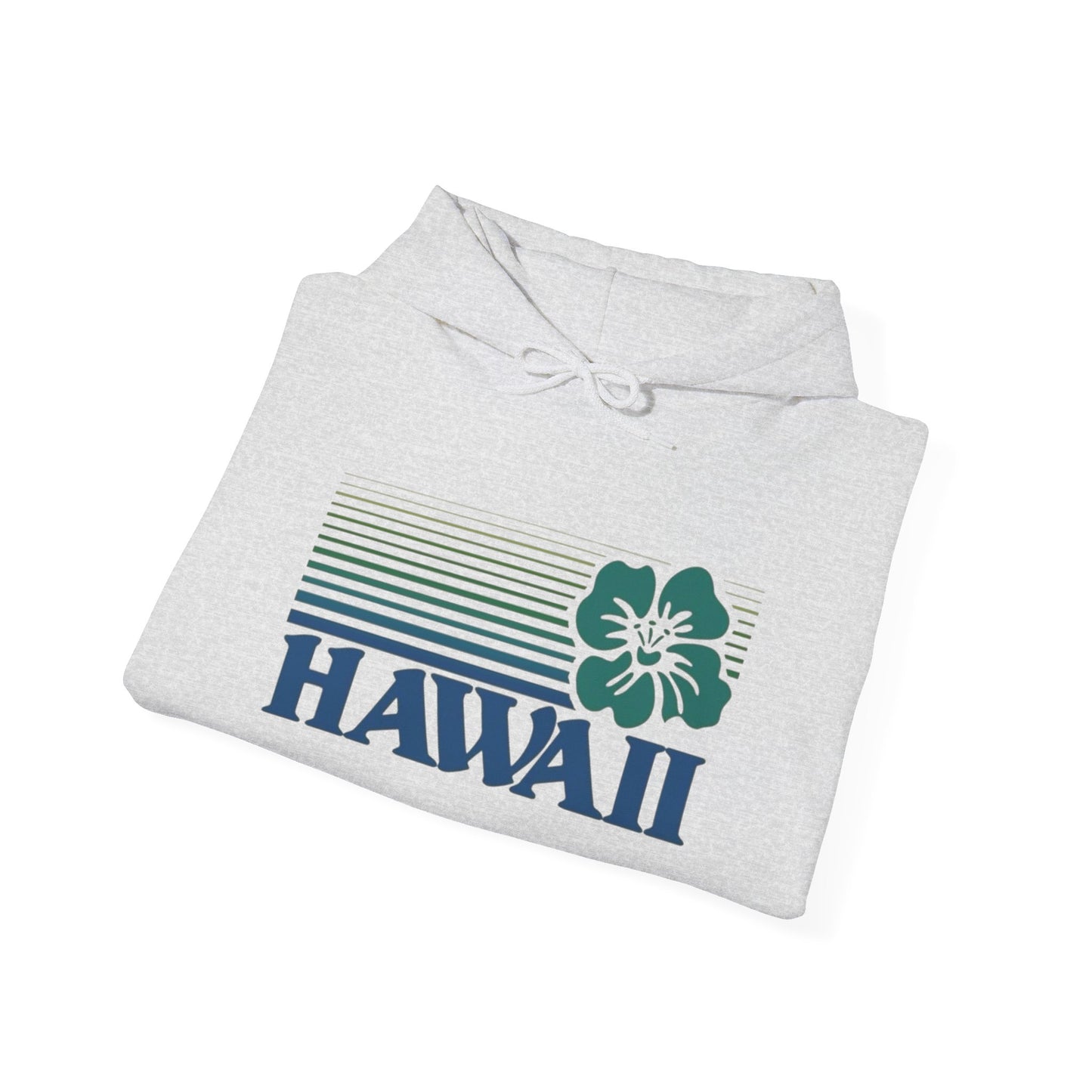 Hawaii Surfing Graphic Hoodie Unisex Heavy Blend™ Hooded Sweatshirt