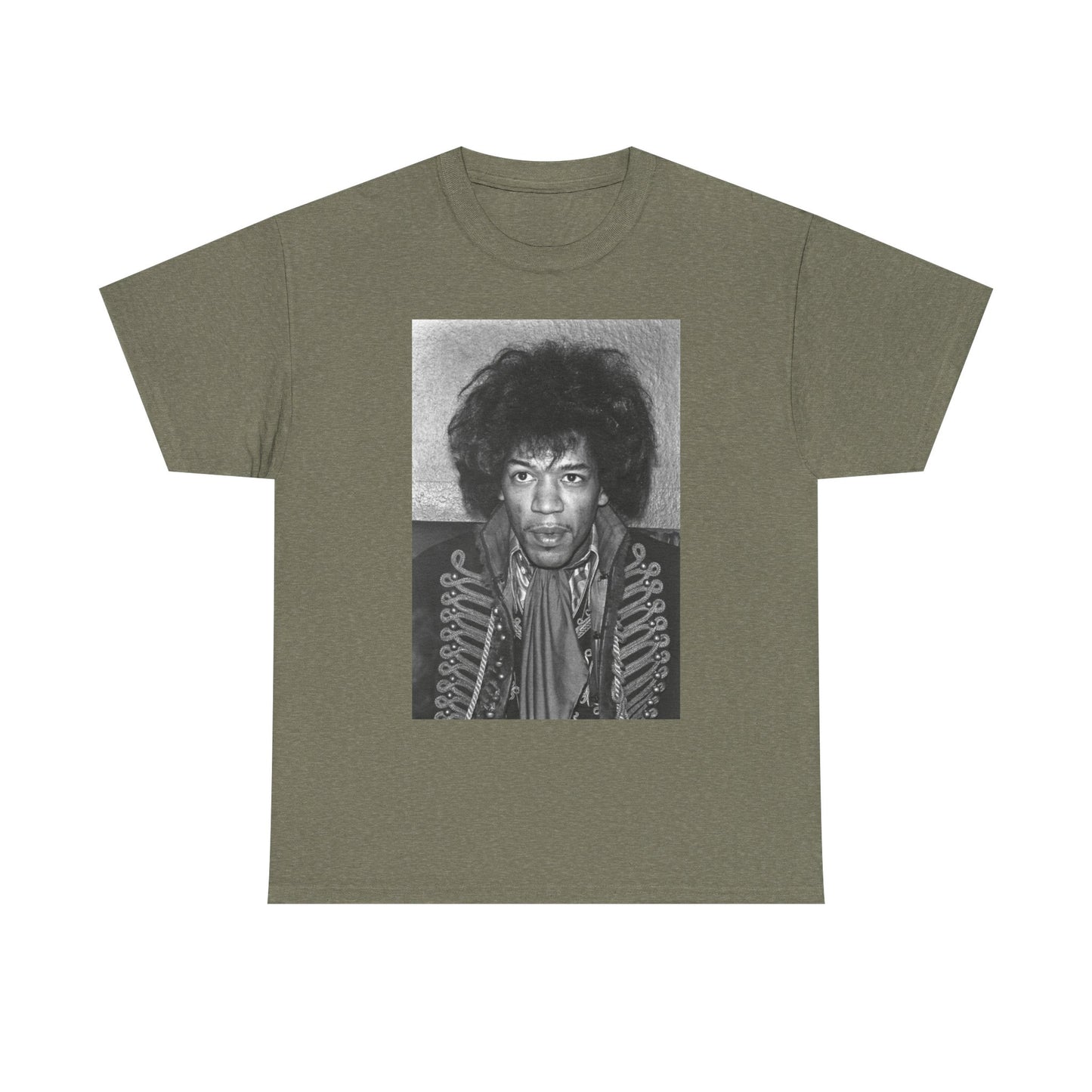 Jimi hendrix Vintage Graphic T Shirt 70s Rock Guitar Unisex Heavy Cotton Tee