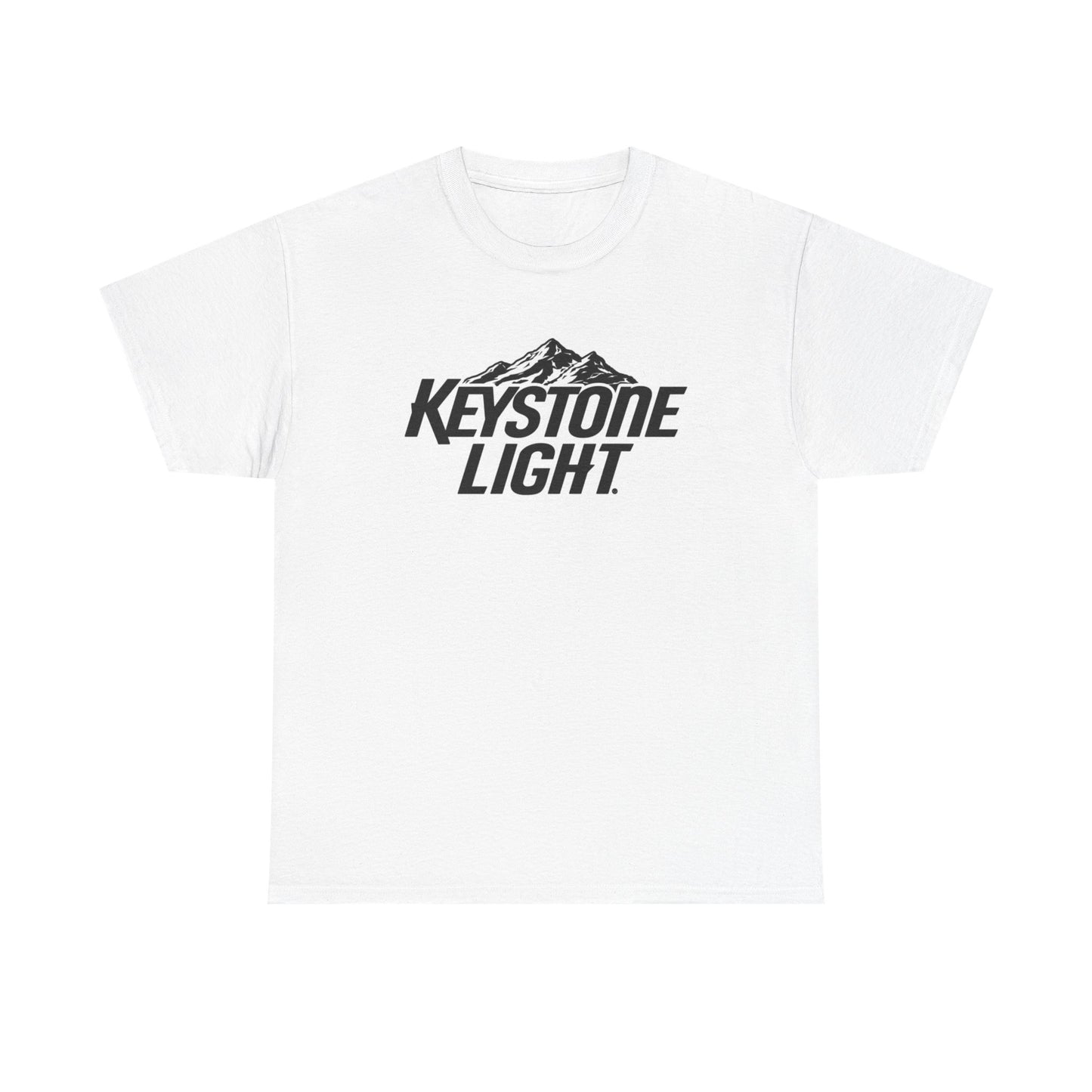 Keystone Light Beer Graphic T Shirt Vintage Unisex Heavy Cotton Tee
