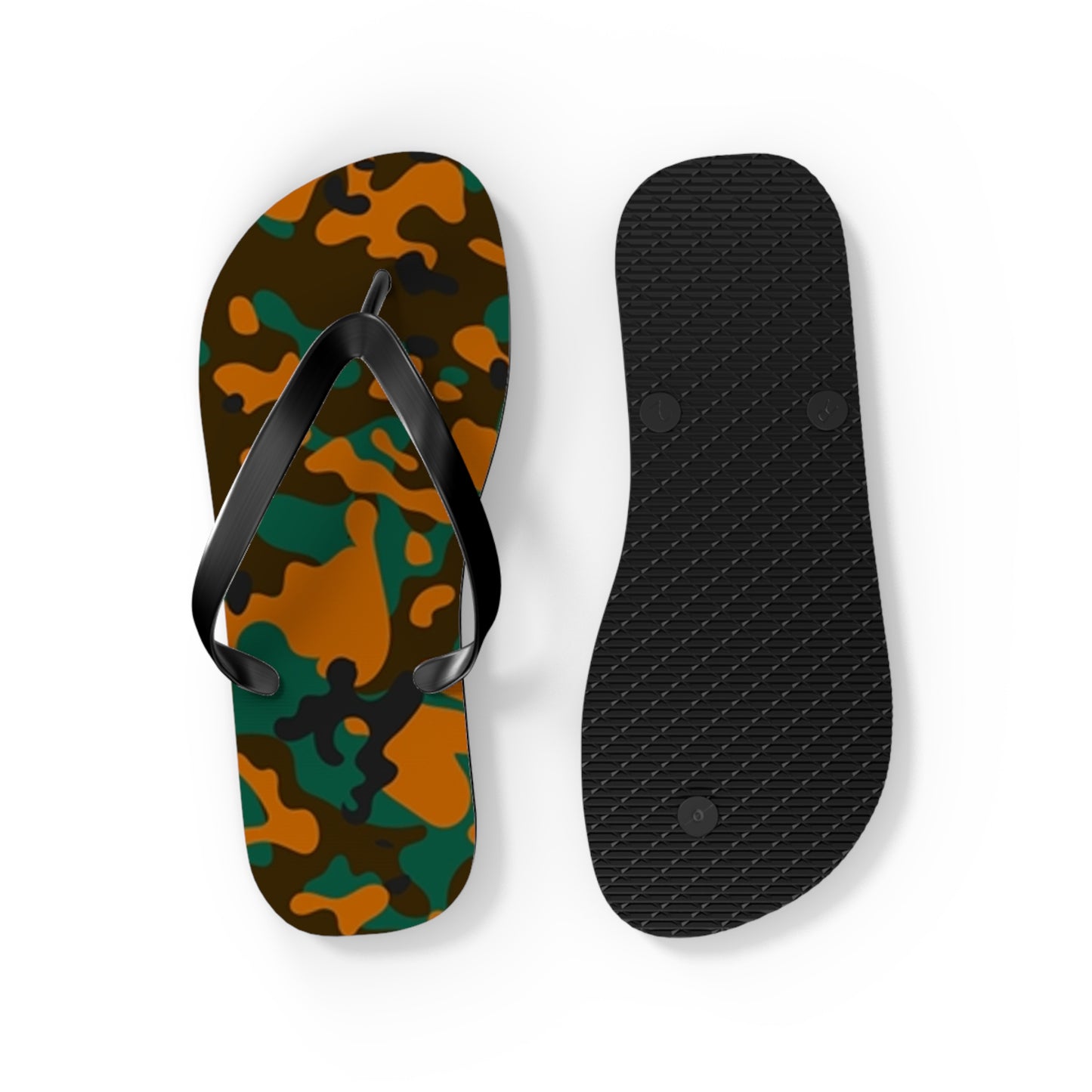 Waves And Sun Sandals Mens Camo Summer Flip Flops Slides BRAND NEW
