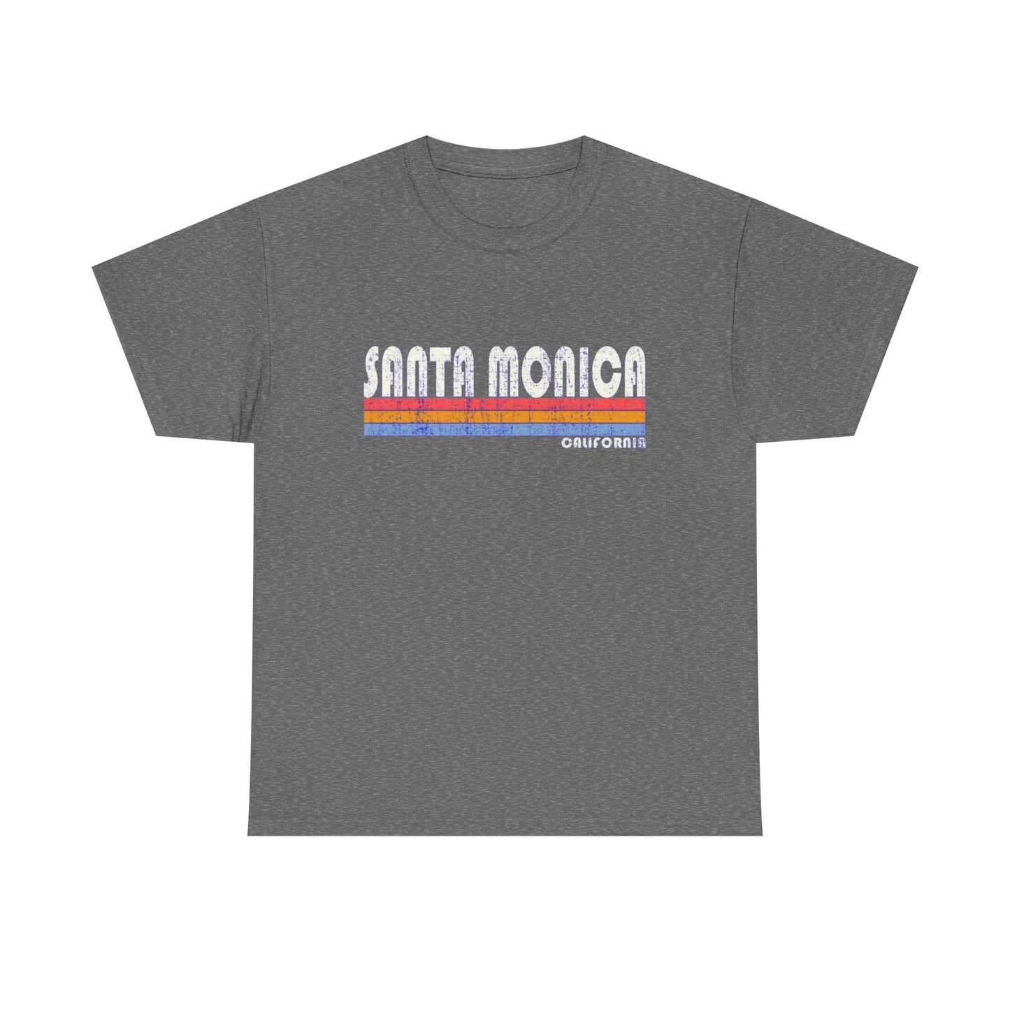 Santa Monica California Graphic T Shirt Unisex Adults NEW