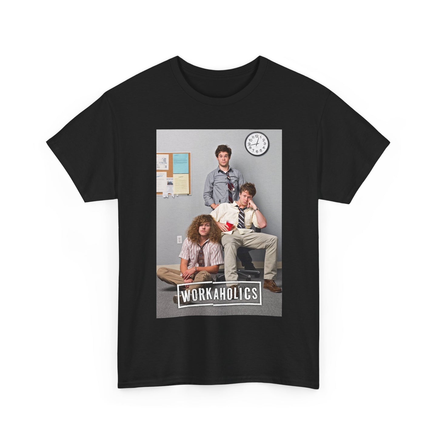 Workaholics T Shirt Funny Comedy Central Gift Vintage Show Unisex Heavy Cotton