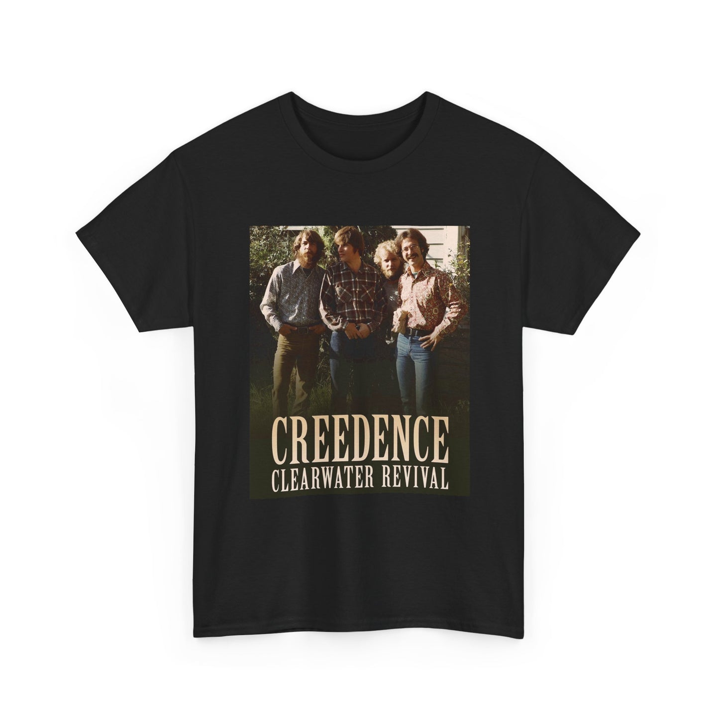 Creedence Clearwater Revival T-shirt vintage art Unisex Heavy Cotton Tee