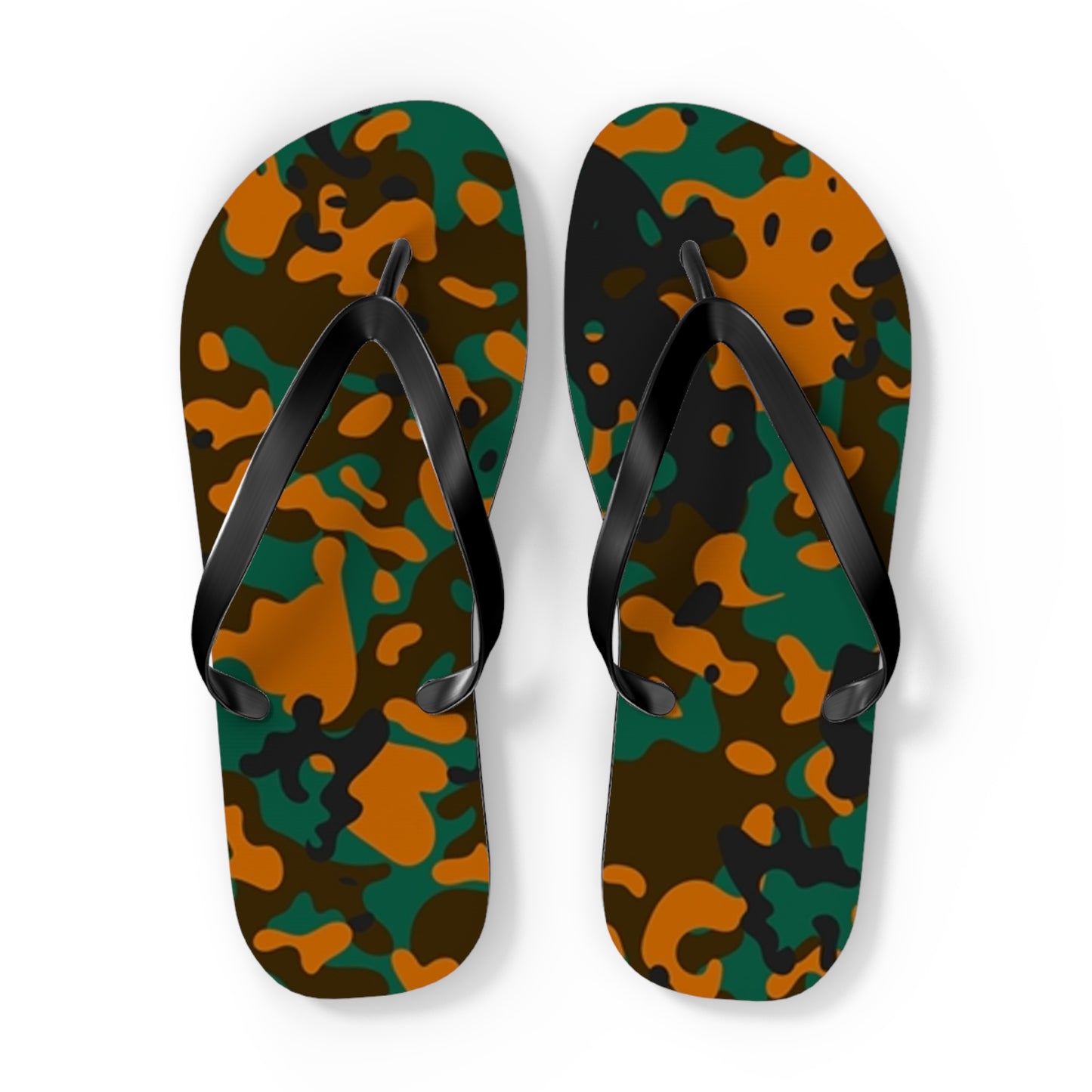 Waves And Sun Sandals Mens Camo Summer Flip Flops Slides BRAND NEW