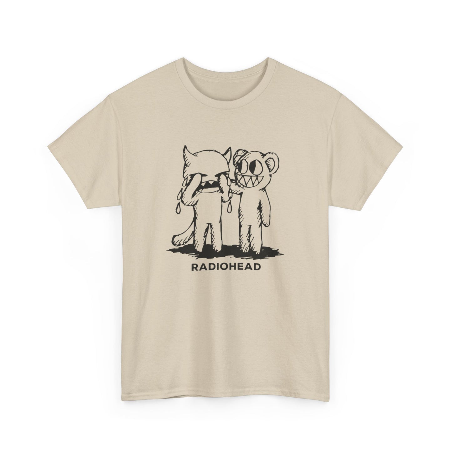 Radiohead Vintage Rock Graphic T Shirt NEW ADULT Heavy Cotton Tee