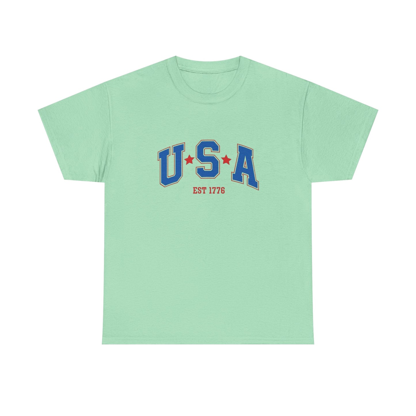 USA America Flag Retro Graphic T Shirt ADULT NEW