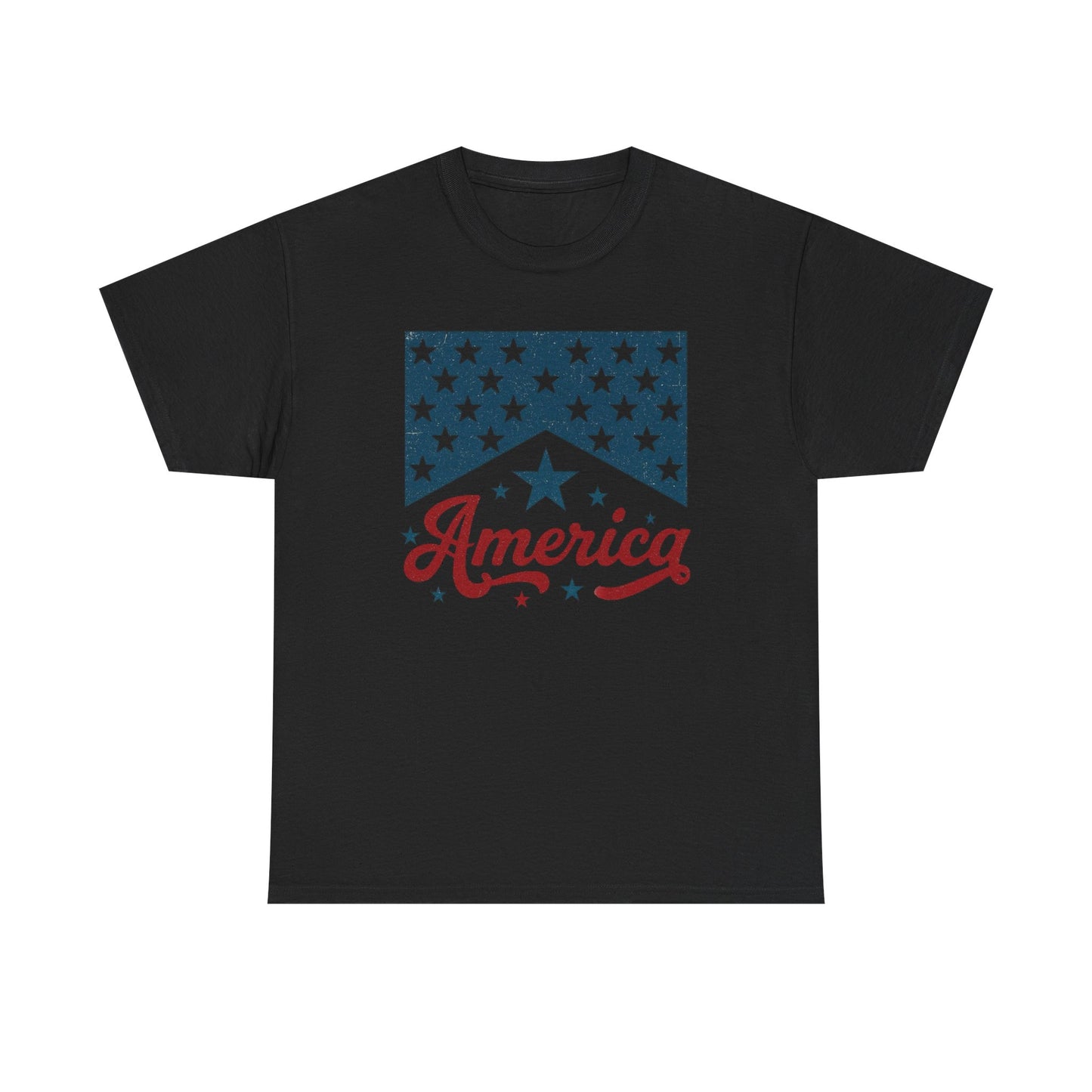 America USA Graphic T Shirt Unisex Heavy Cotton Tee