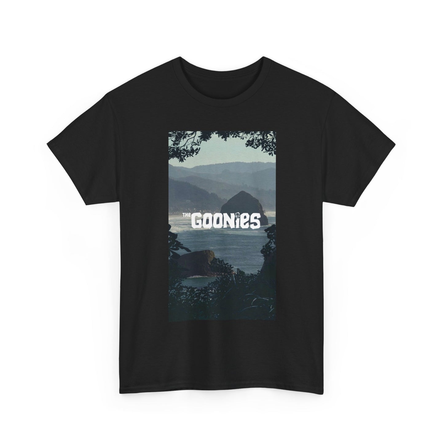 The goonies movie retro vintage art ocean comedy Unisex Heavy Cotton Tee