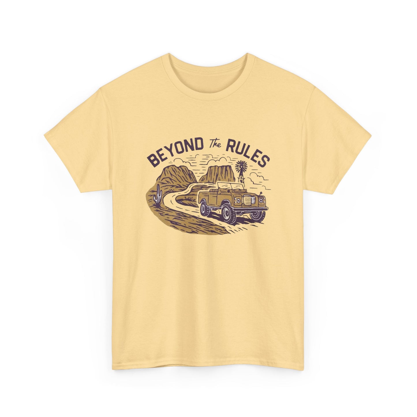 Beyond The Rules Graphic T Shirt Unisex Heavy Cotton Tee
