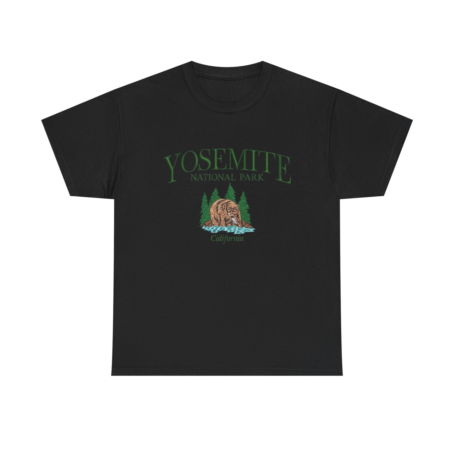 Yosemite National Park Graphic T Shirt NEW Unisex Heavy Cotton Tee