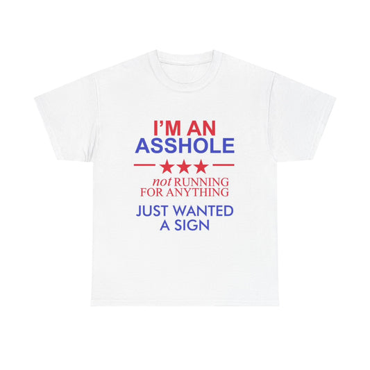 Funny Political Sign Poster Shirt Democrat And Republican Unisex Heavy Cotton
