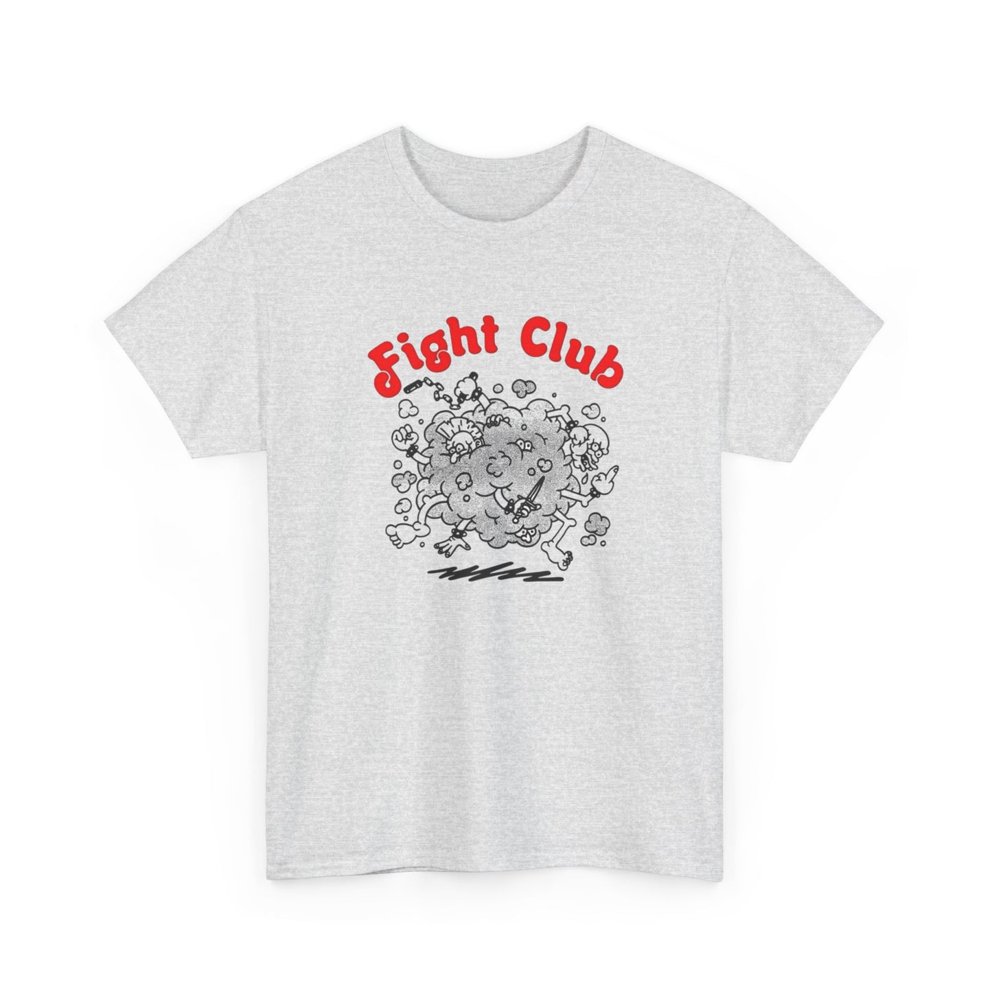 Fight Club Graphic T-Shirt Comfy Cotton Tee Brand NEW