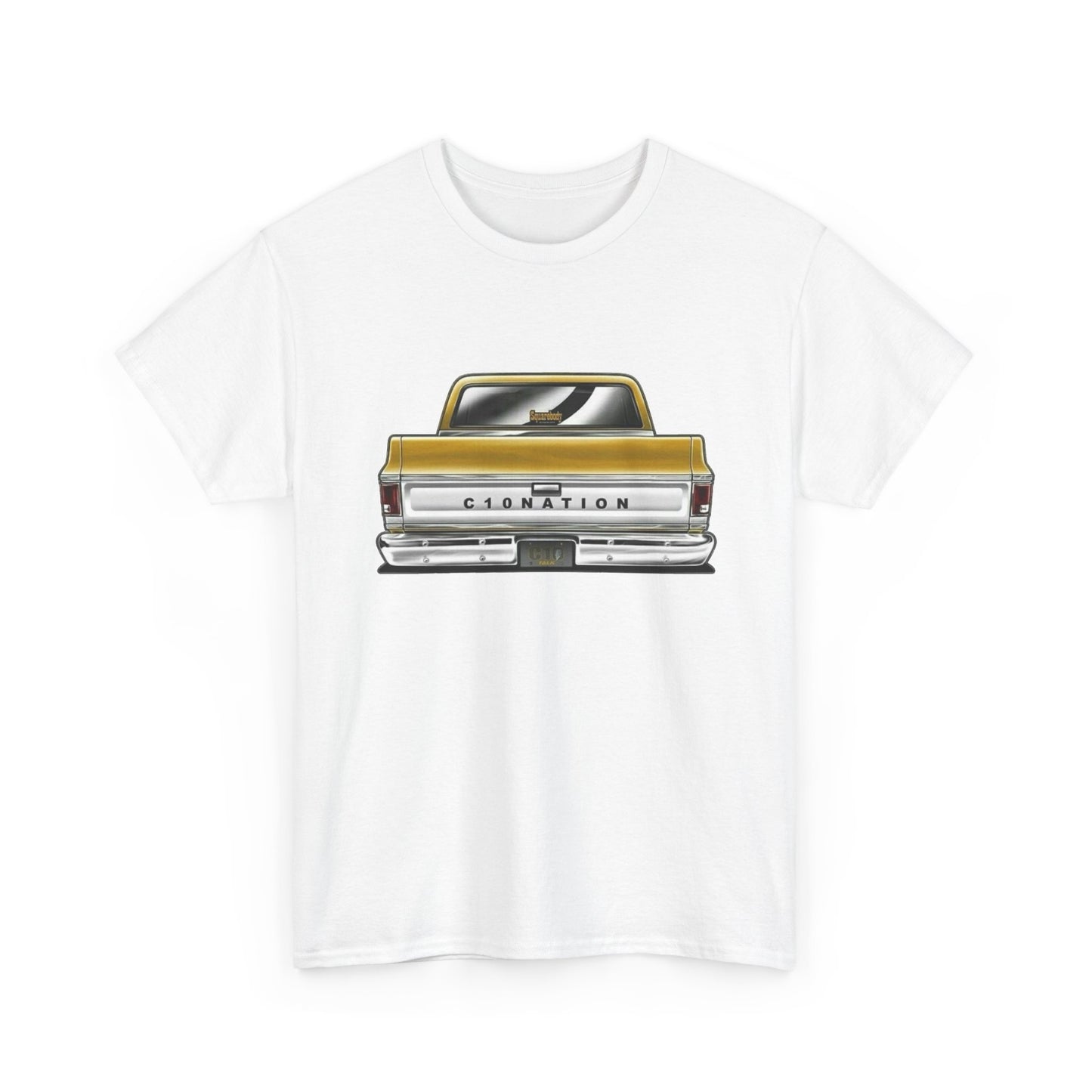 Chevy C10 Retro Trucks Graphic T Shirt Unisex Heavy Cotton Tee NEW
