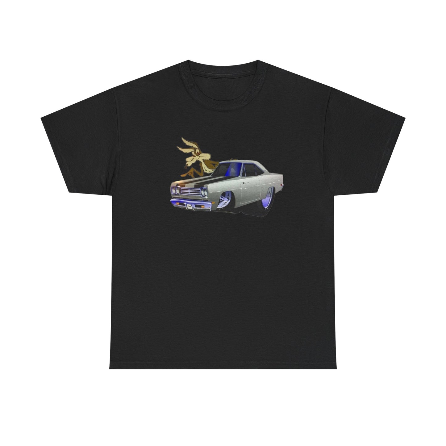 Plymouth Roadrunner Classic Graphic T Shirt Unisex Heavy Cotton Tee NEW