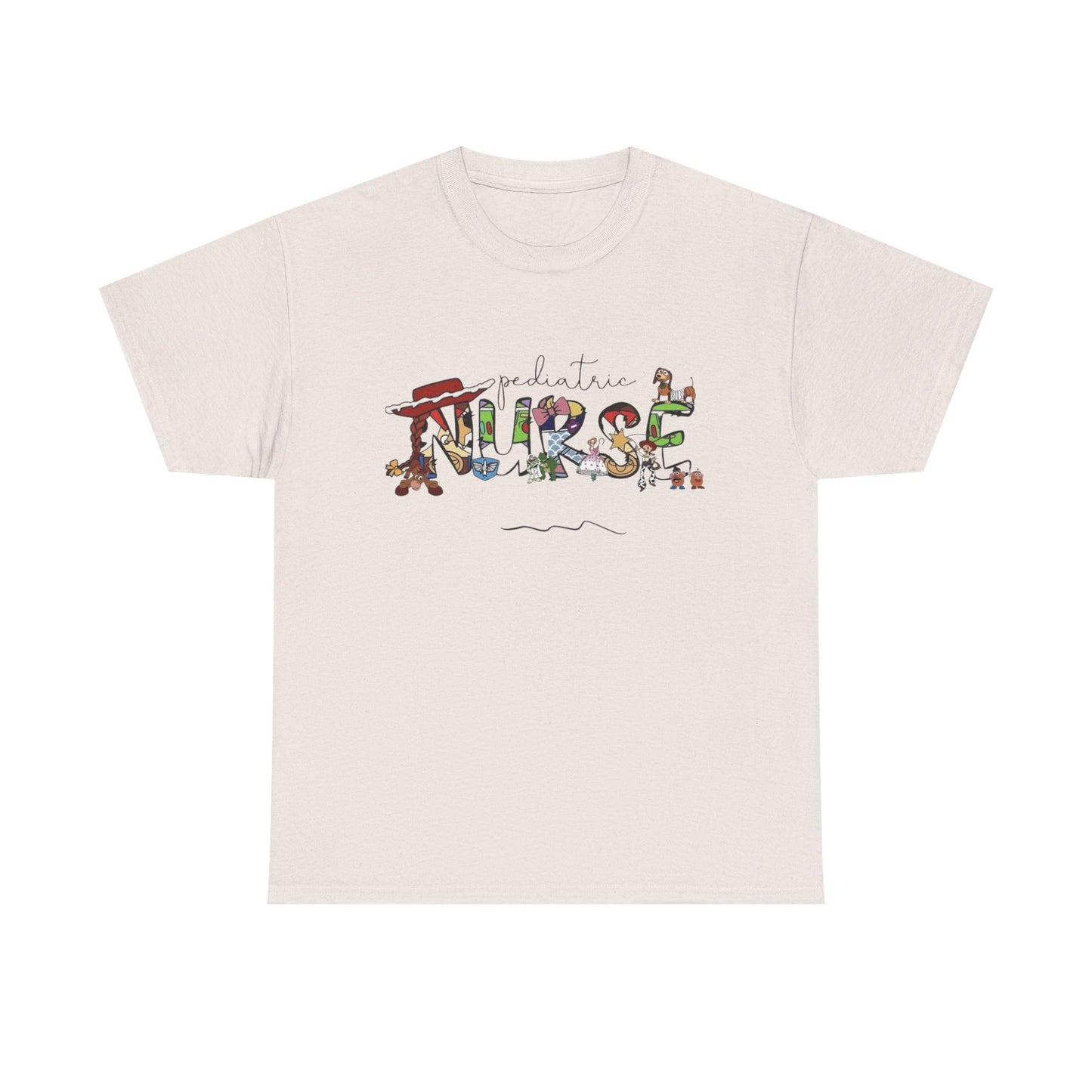 Pediatric Nurse Toy Graphic T Shirt NEW Unisex Heavy Cotton Tee