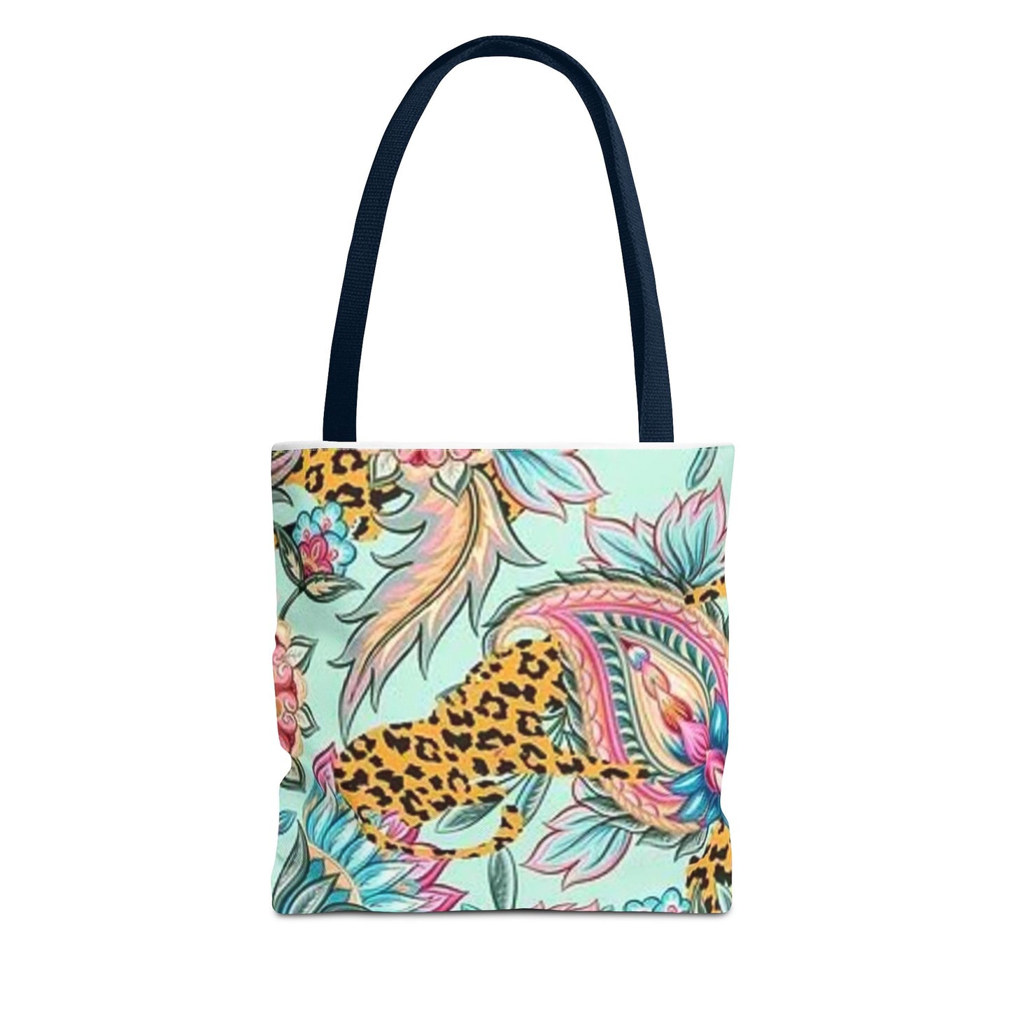 Cheetah Floral Graphic BRAND NEW MODERN Tote Bag (AOP)
