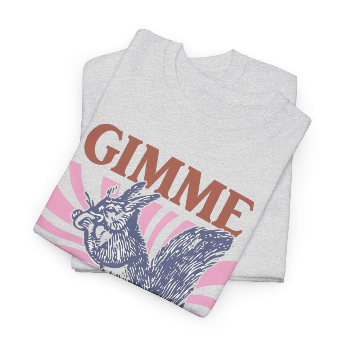 Gimme That Nut Funny Graphic T Shirt Men Sex Squirrel Jokes Heavy Cotton Tee