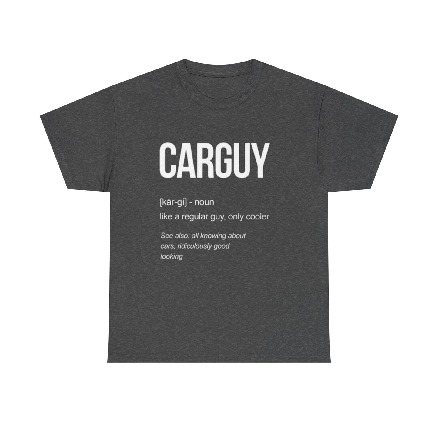 Car guy Shirt Funny Gift Mechanic Motor head Graphic Automotive Unisex Heavy