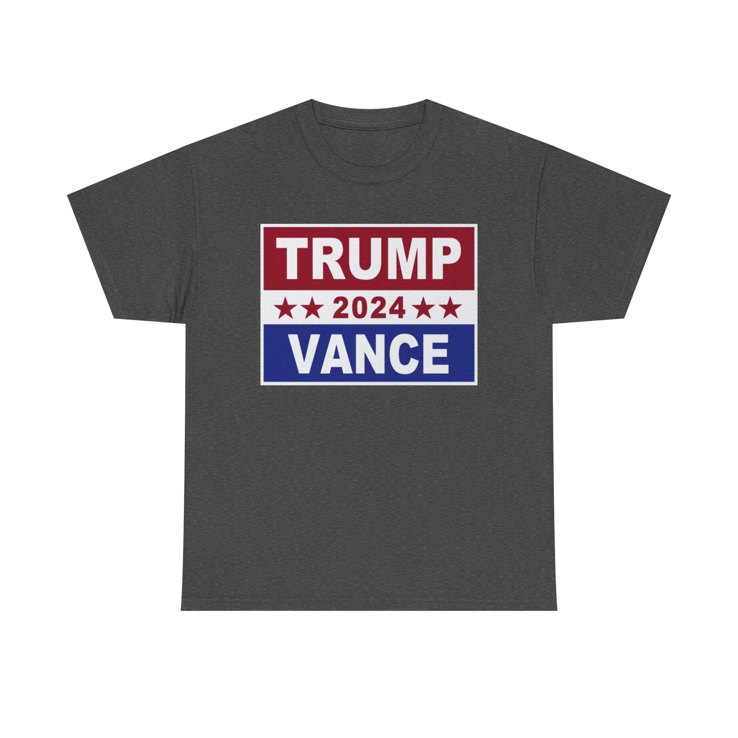 Trump Vance Shirt New President 2024 MAGA Republican USAUnisex Heavy Cotton Tee