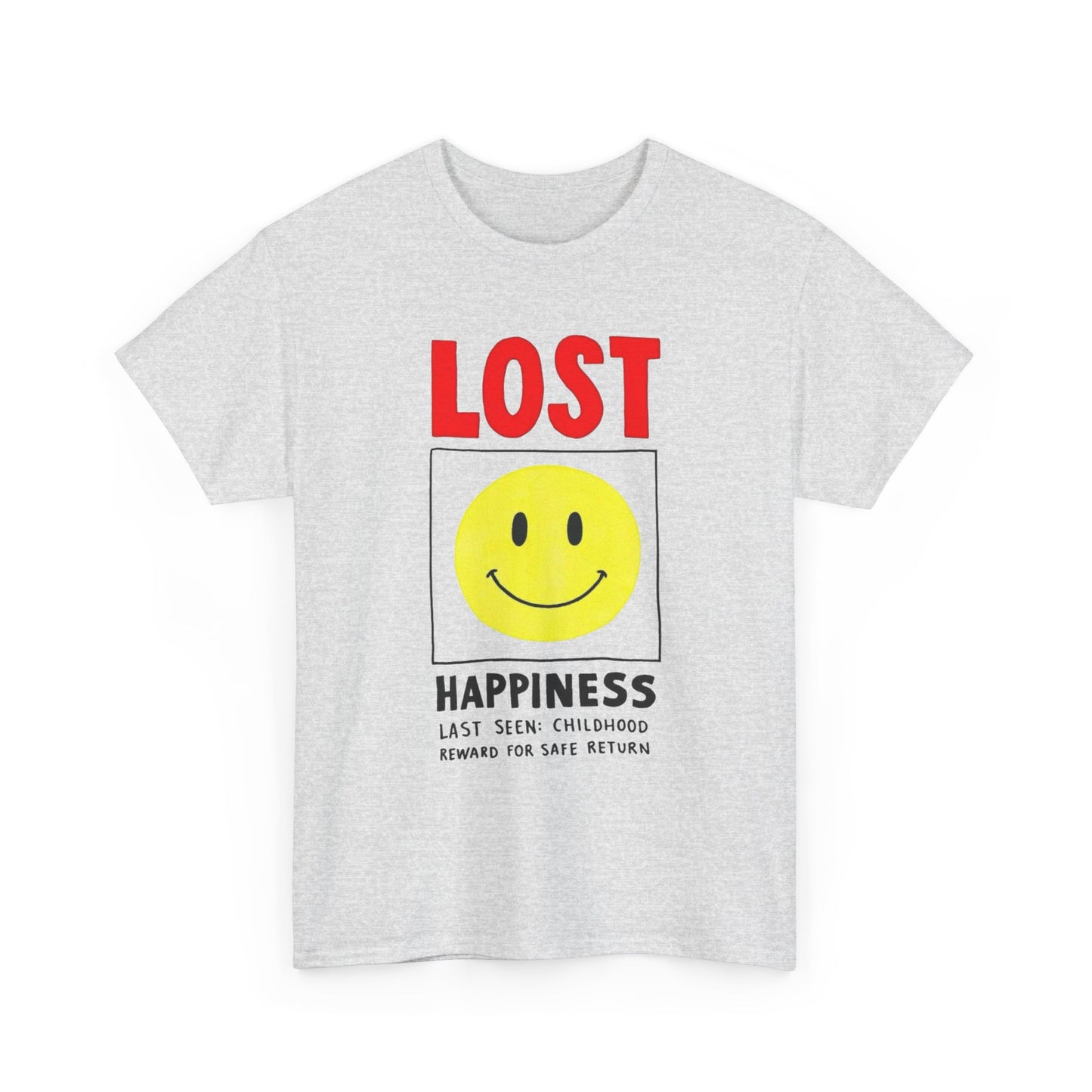 Lost Happiness Vintage Childhood Graphic T Shirt Unisex Heavy Cotton Gift New