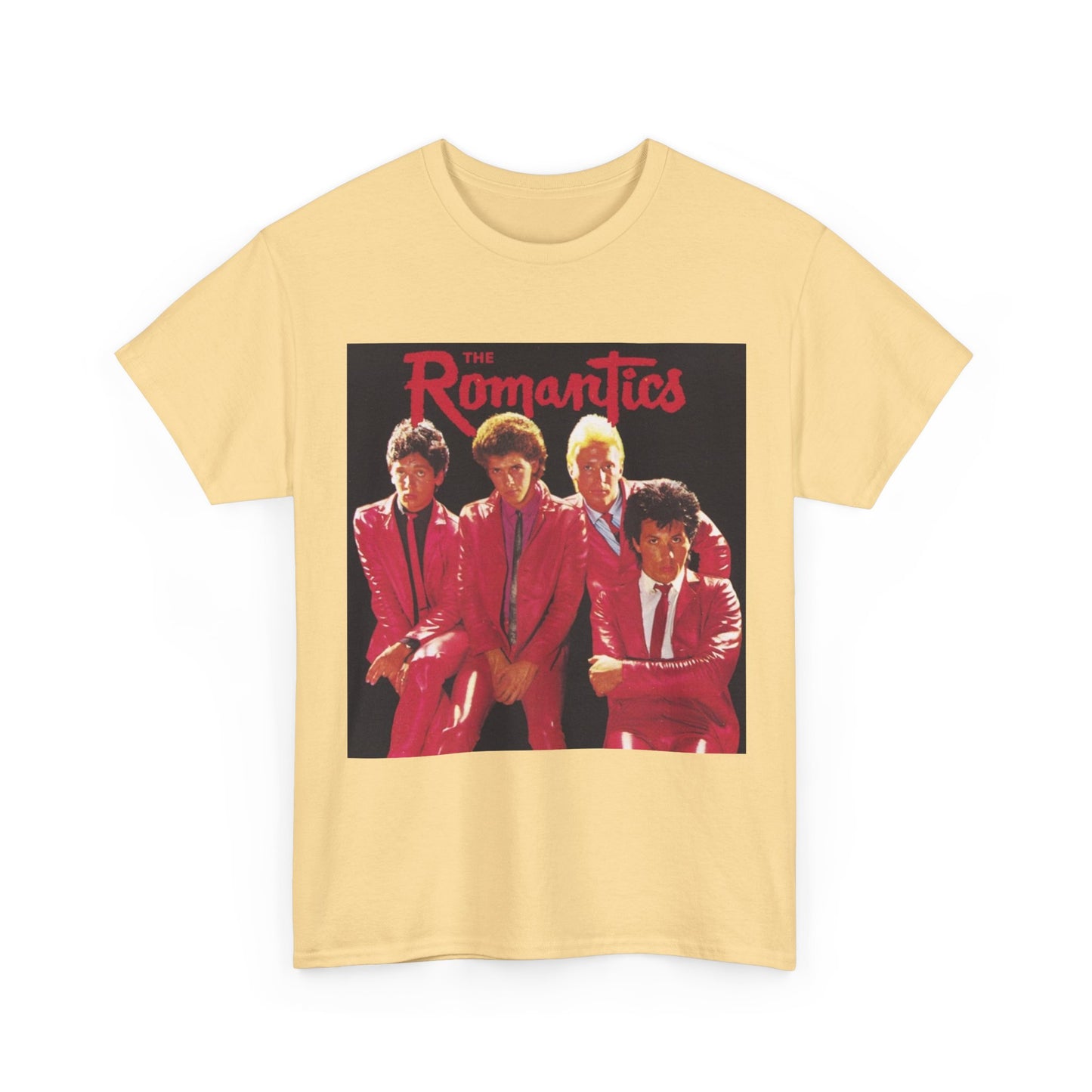 The Romantics Tshirt Vintage Band Poster Retro Unisex Heavy Cotton Tee