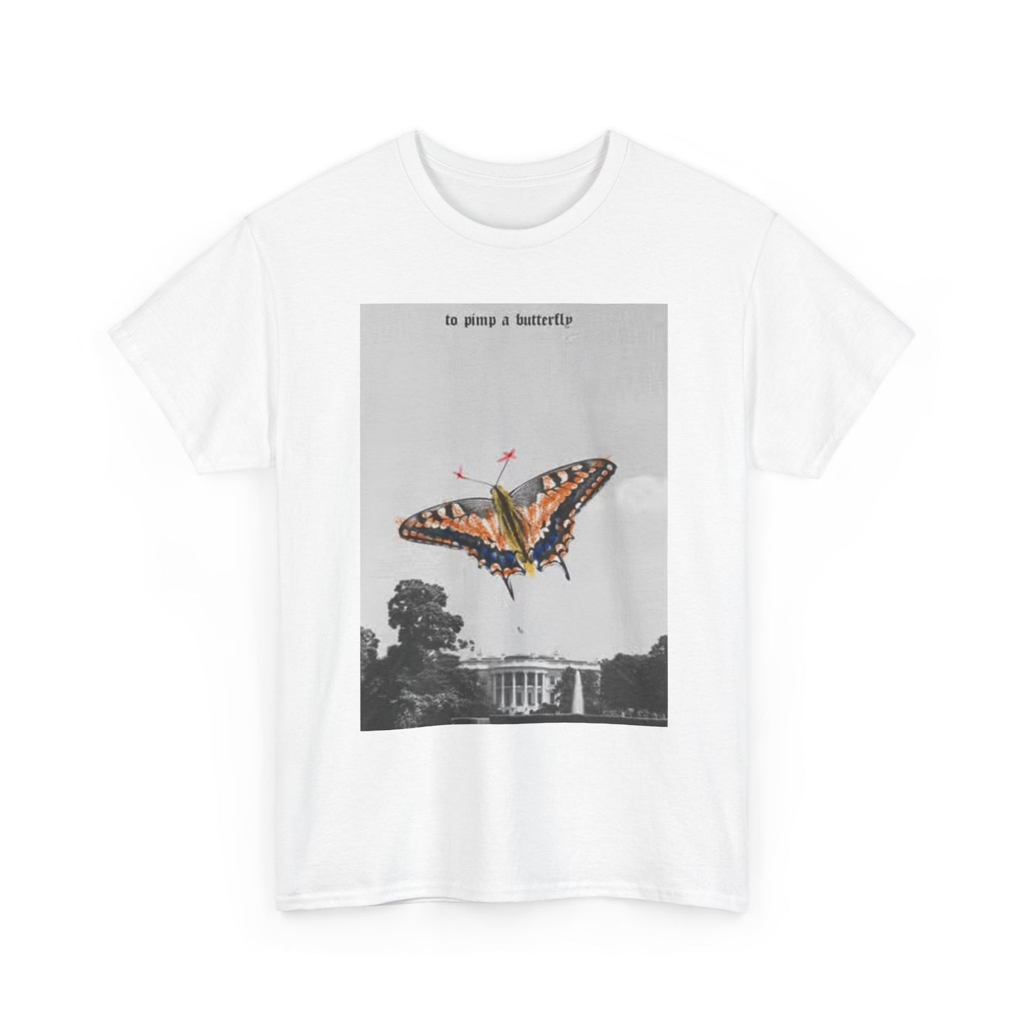 To Pimp A Butterfly Graphic T Shirt Vintage Retro Merch Unisex Heavy Cotton Tee