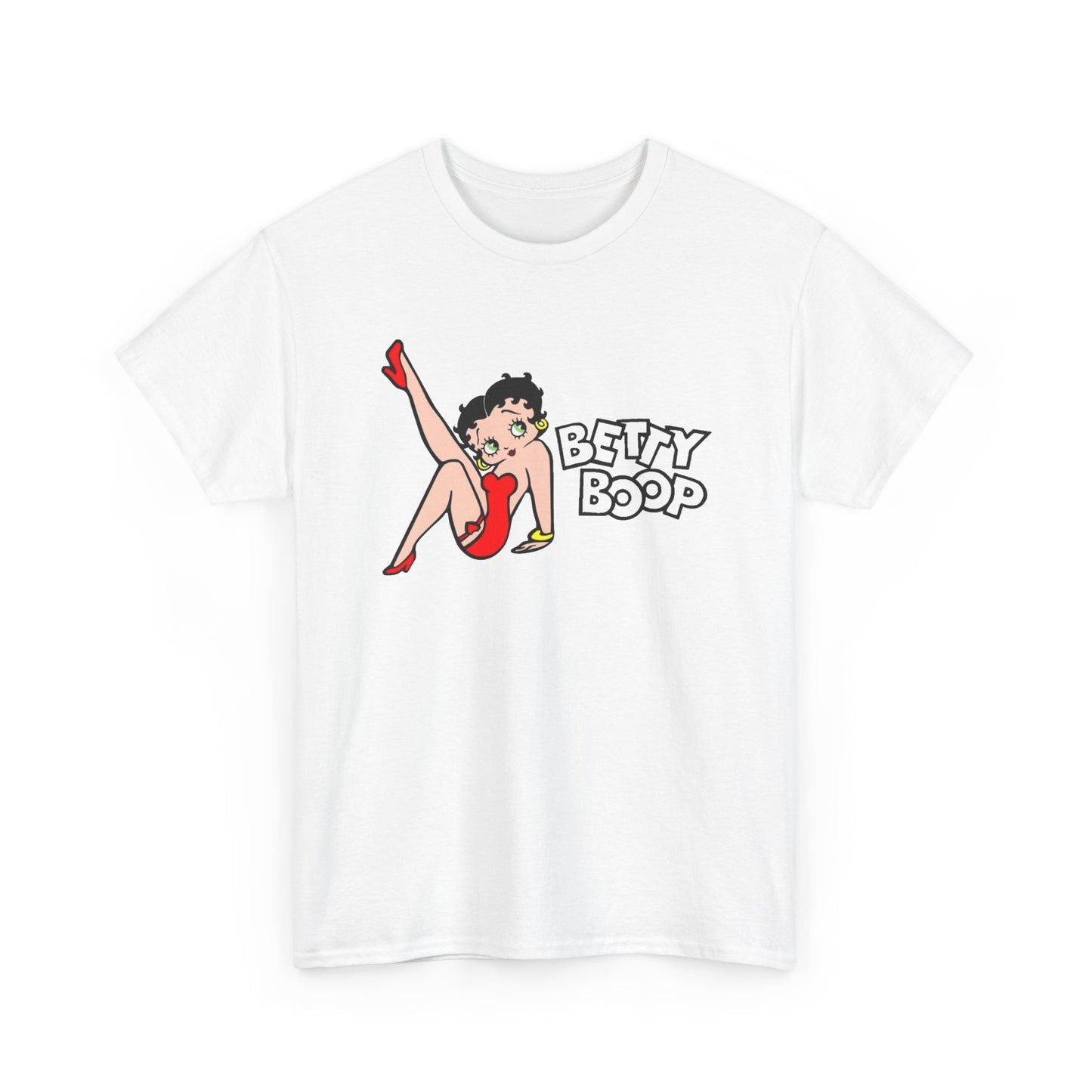 Betty Boop Graphic T Shirt Vintage Retro Art Unisex Heavy Cotton Tee 1