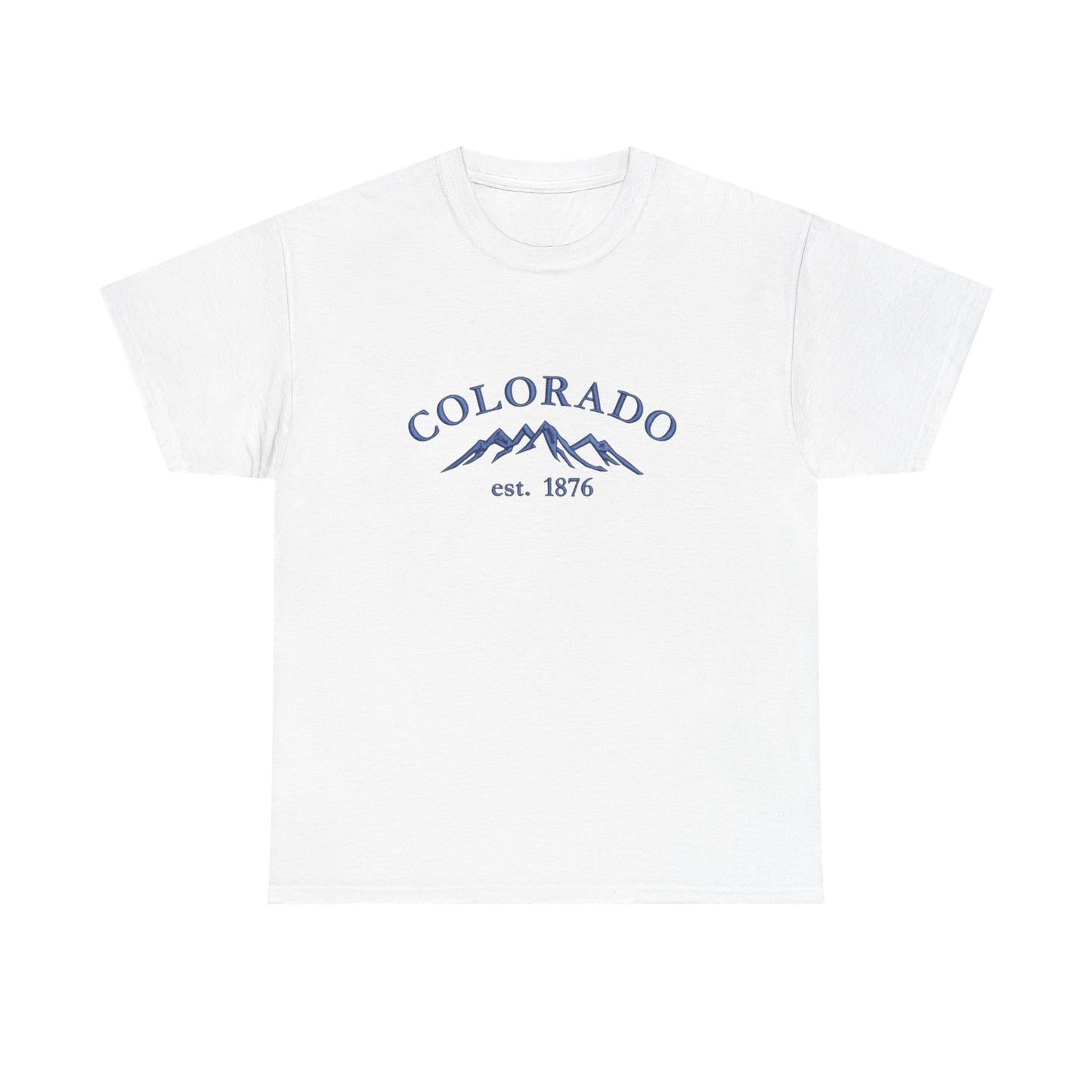 Colorado Rockies Graphic T Shirt NEW Unisex Heavy Cotton Tee