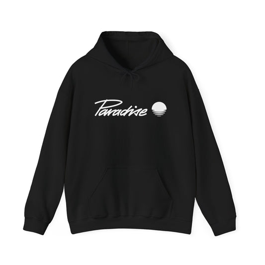 Paradise Sunset Graphic Hoodie Heavy Blend Sweatshirt NEW