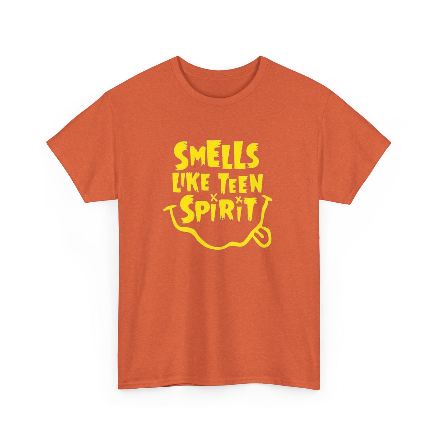 Smells Like Teen Spirit Nirvana Graphic T Shirt Unisex Heavy Cotton Tee