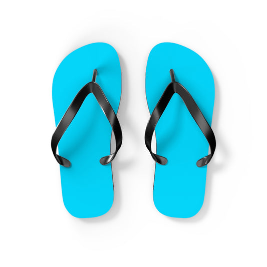 Turquoise Flip Flops, Sandals Slides, Summer Footwear, Brand New