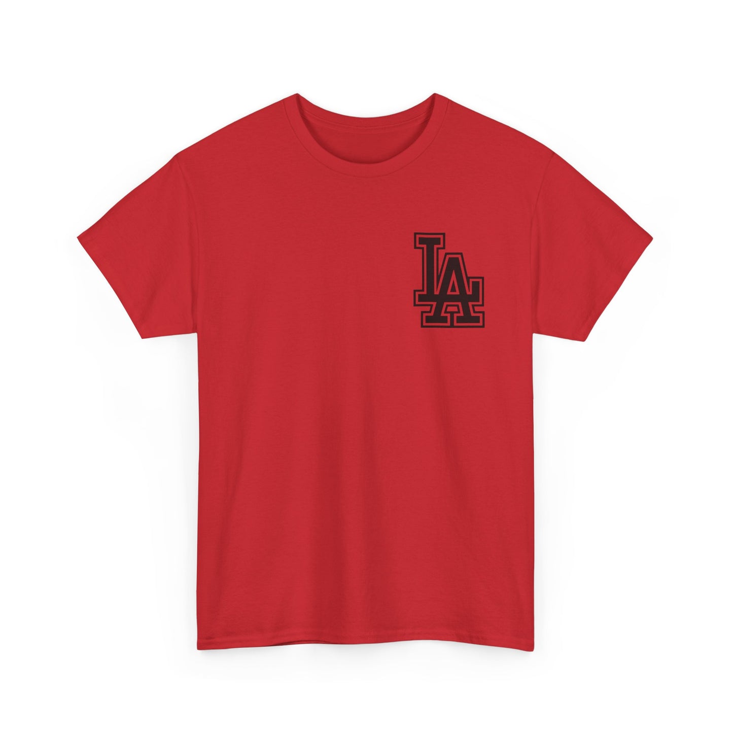 LA Los Angeles Cali Logo Graphic T Shirt S-5XL Unisex Heavy Cotton Tee