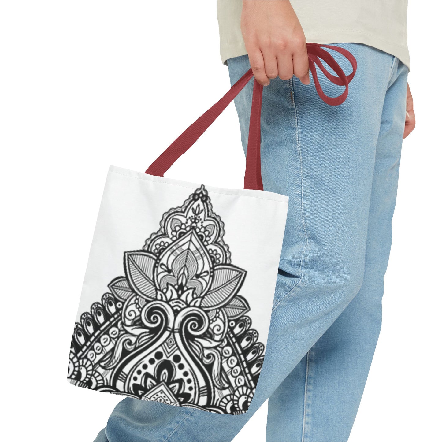 Black And White Design Multi Color BRAND NEW MODERN Tote Bag (AOP)