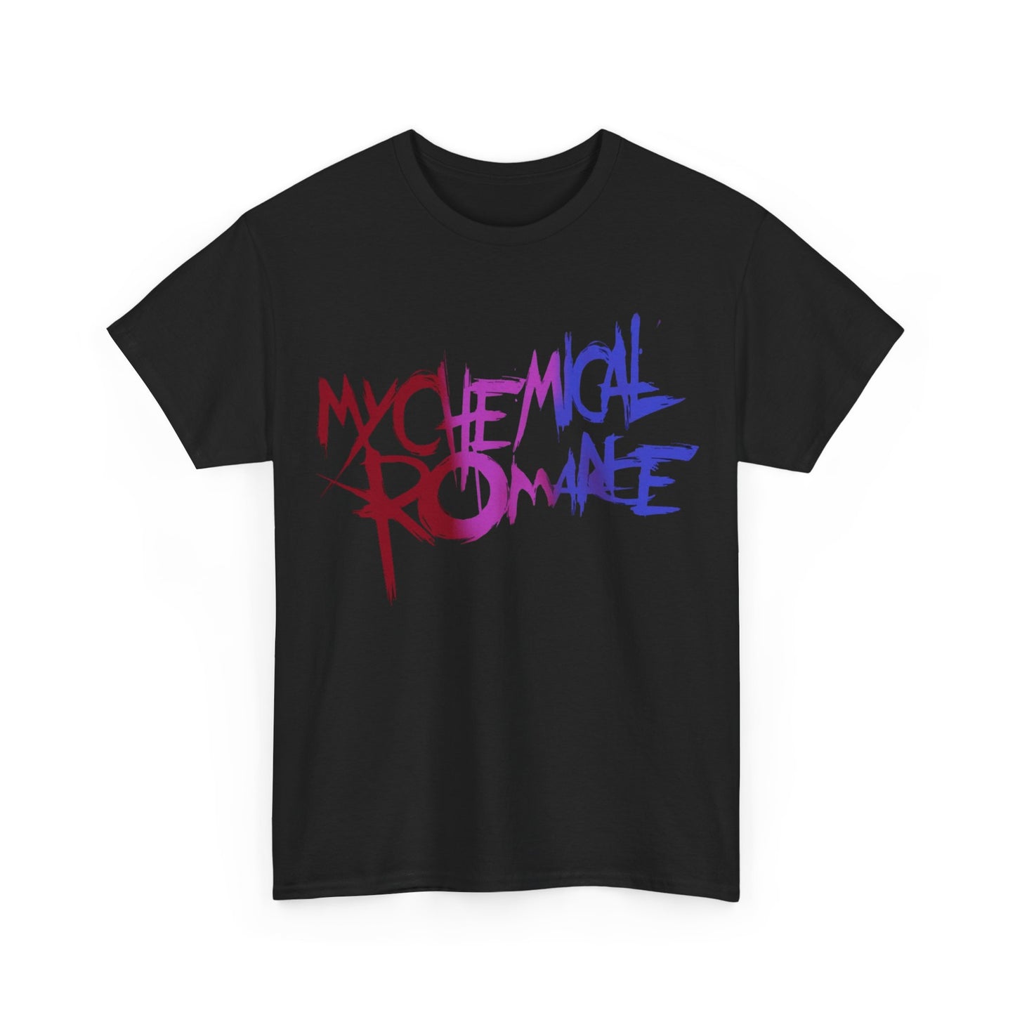 My Chemical Romance Tshirt Retro paint art graphic rock Unisex Heavy Cotton Tee