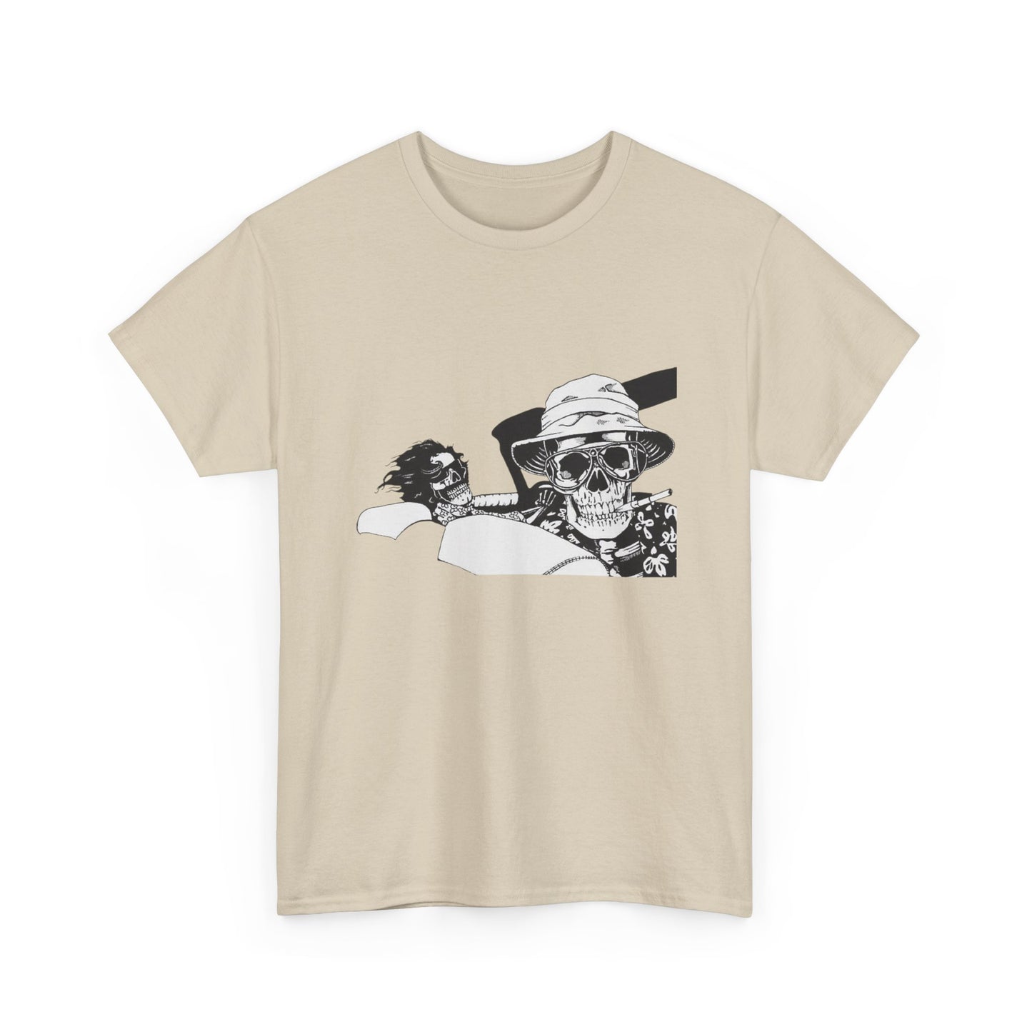 Fear And Loathing Vintage Hunter T Shirt Unisex Heavy Cotton Tee