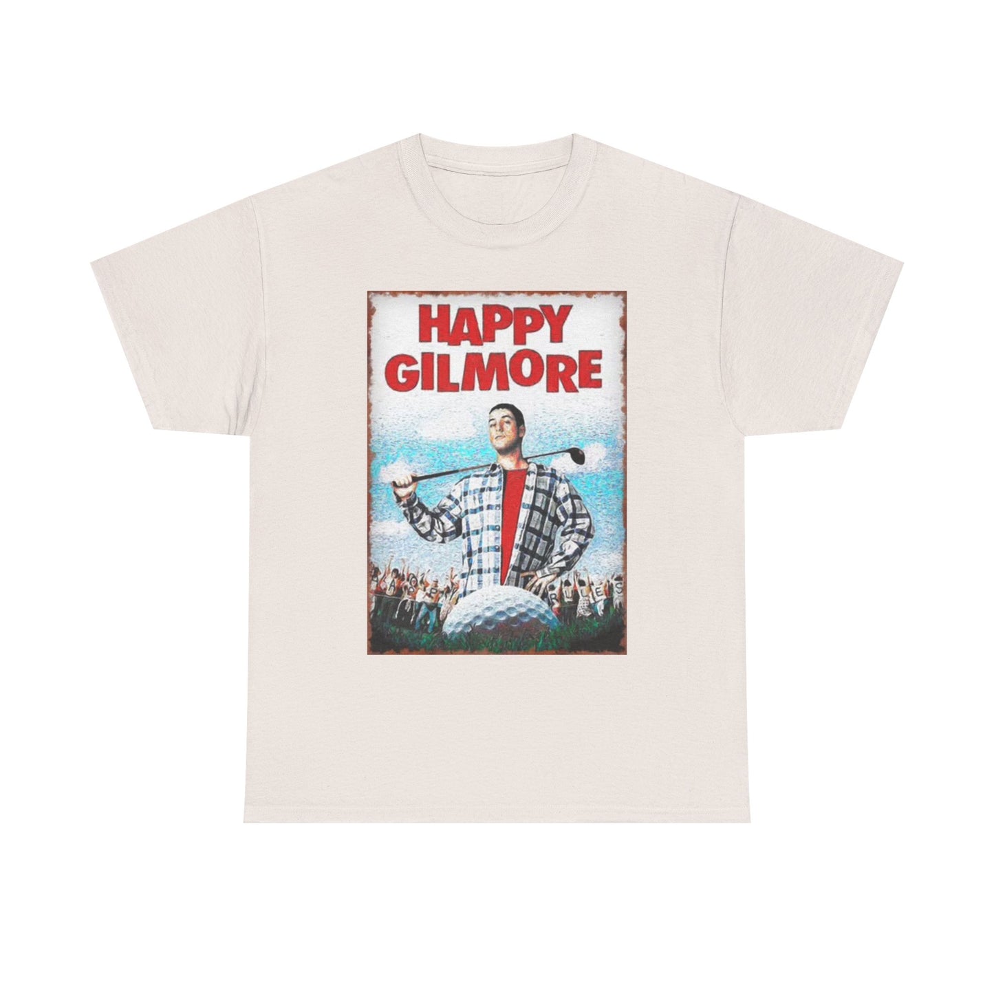 Happy Gilmore Graphic T Shirt BRAND NEW Apparel Unisex Heavy Cotton Tee