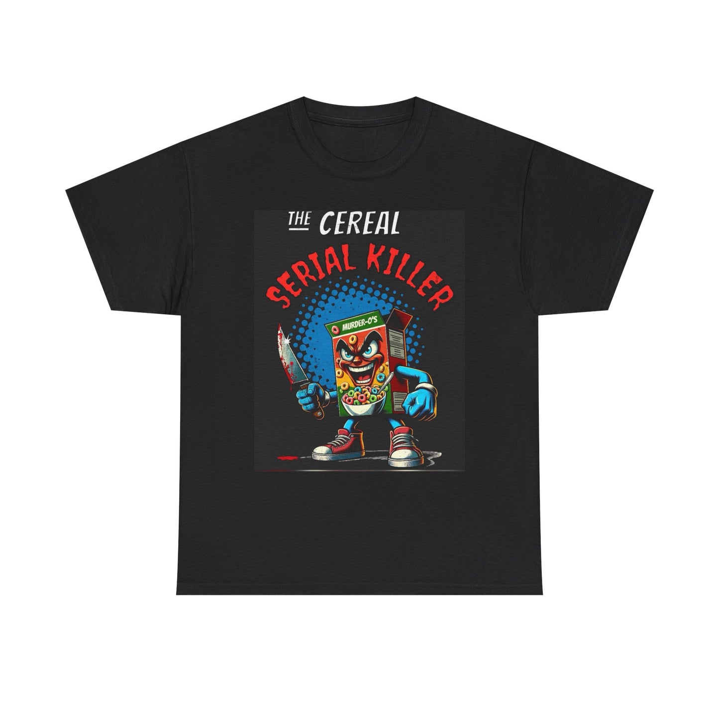 The Cereal Killer Shirt Apparel BRAND NEW Unisex Heavy Cotton Tee