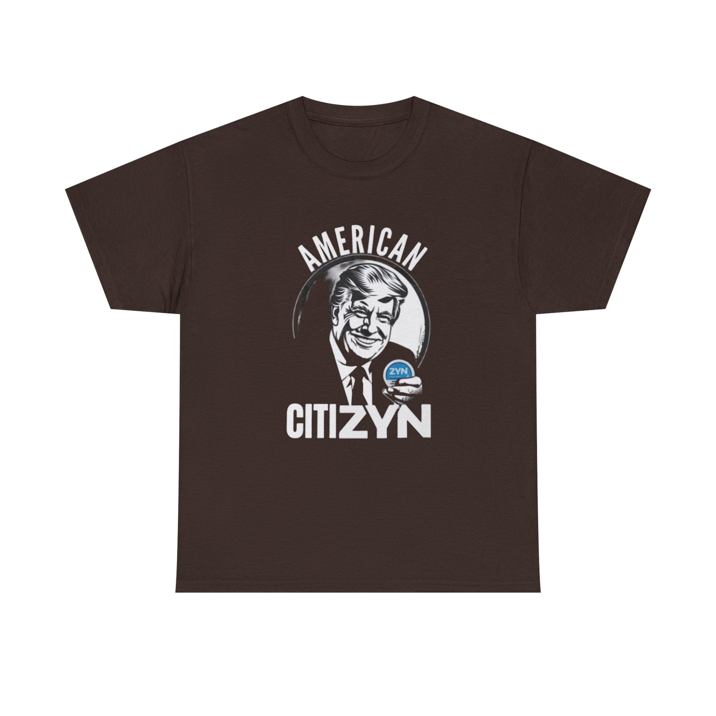 ZYN T-shirt funny Trump Shane Gillis Tucker Newport graphic Heavy Cotton Tee