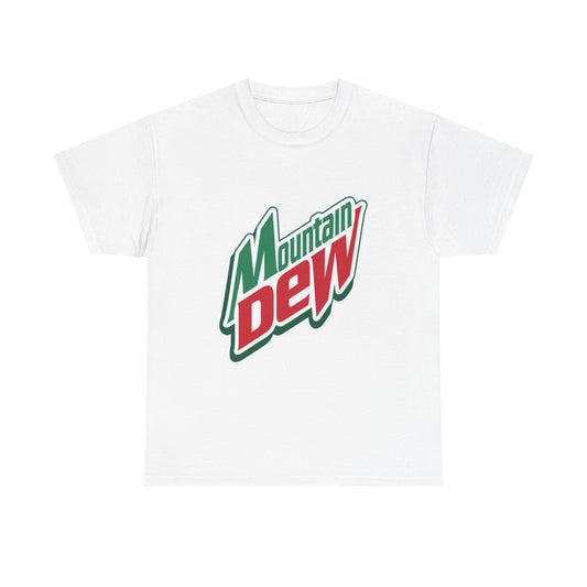 Mountain Dew Tshirt Retro Gaming Doritos Logo Unisex Heavy Cotton Tee