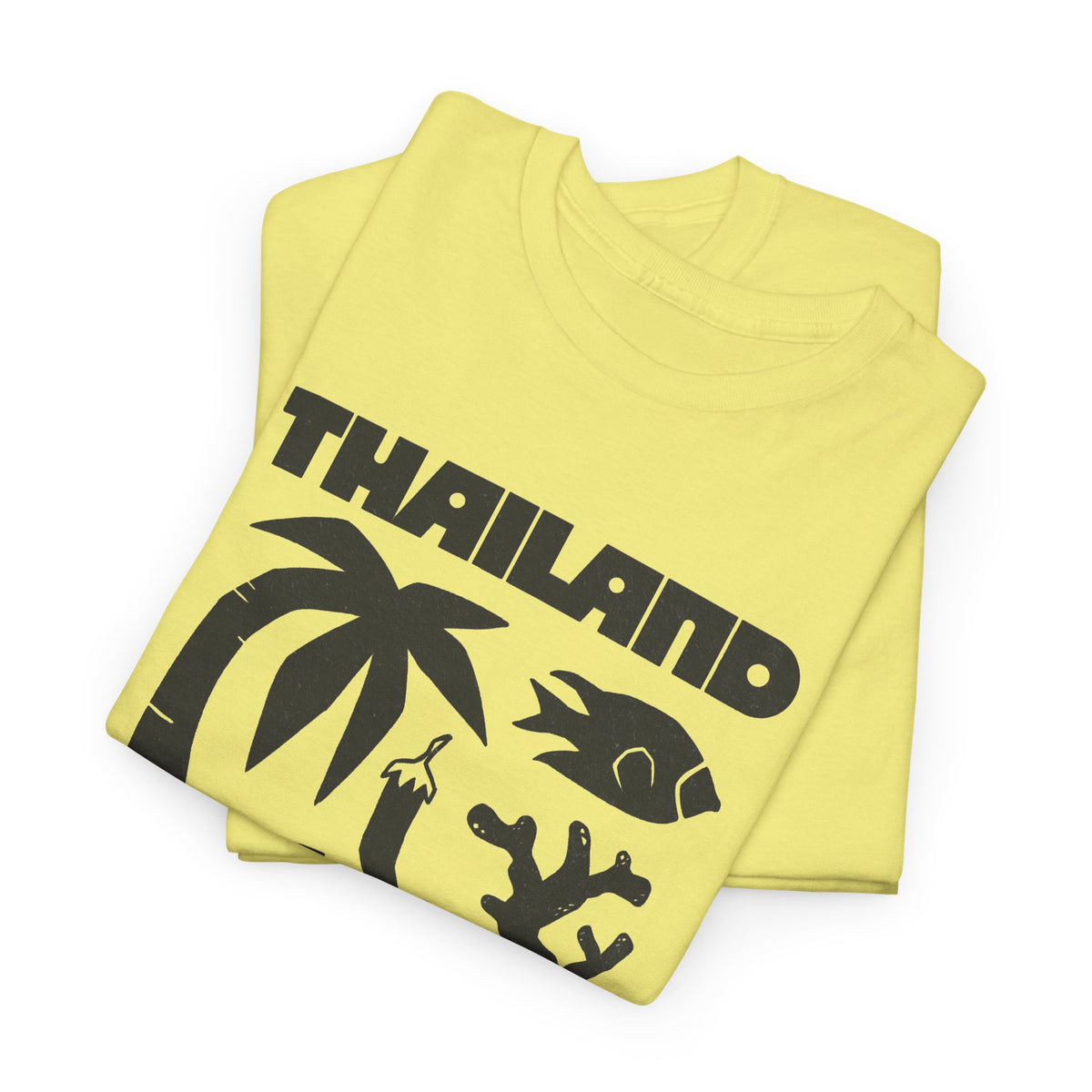 Thailand Travel Icons T-Shirt Men's Graphic Tee