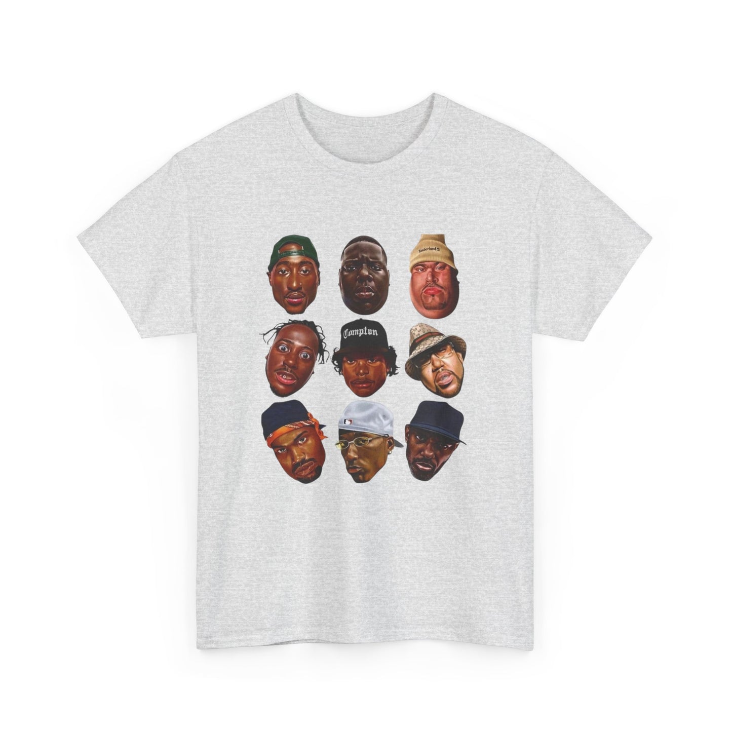 Hip Hop Legends Rap Vintage Graphic T Shirt NEW Unisex Heavy Cotton Tee
