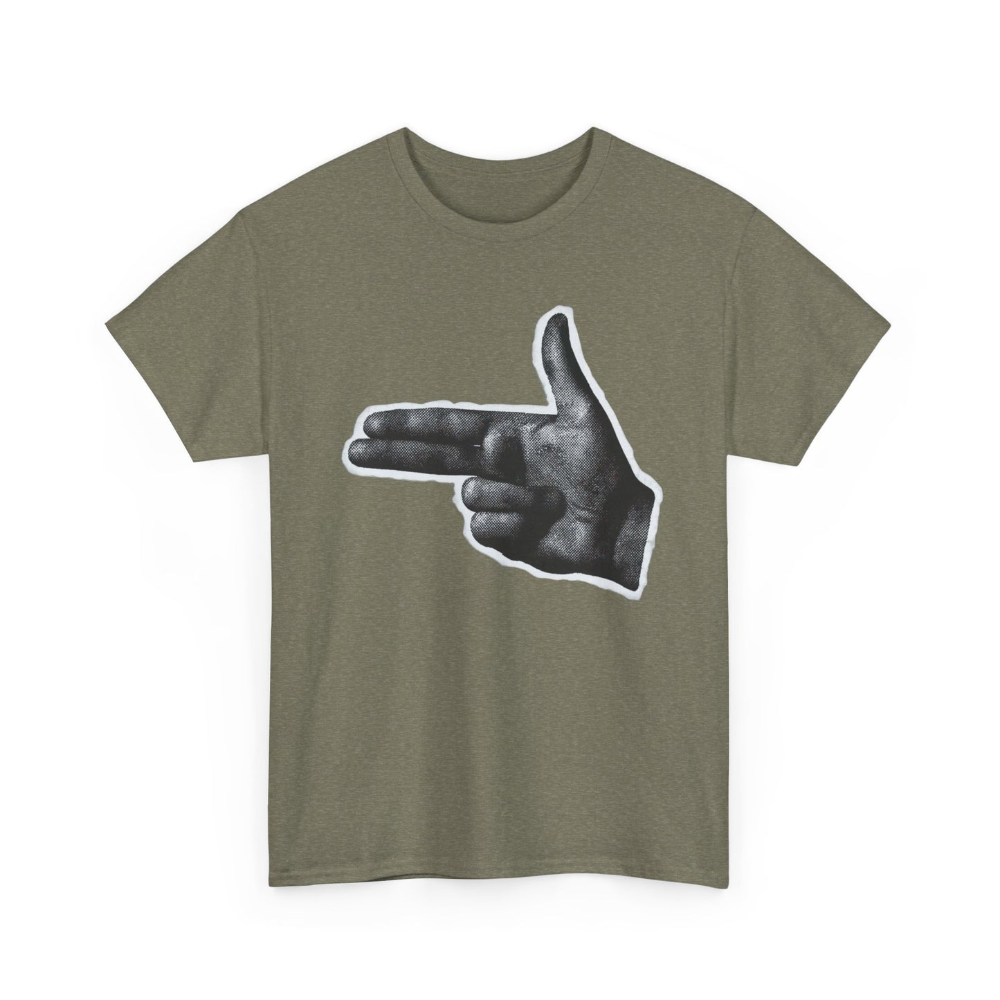 Finger Guns Graphic T Shirt Unisex Heavy Cotton NEW Tee