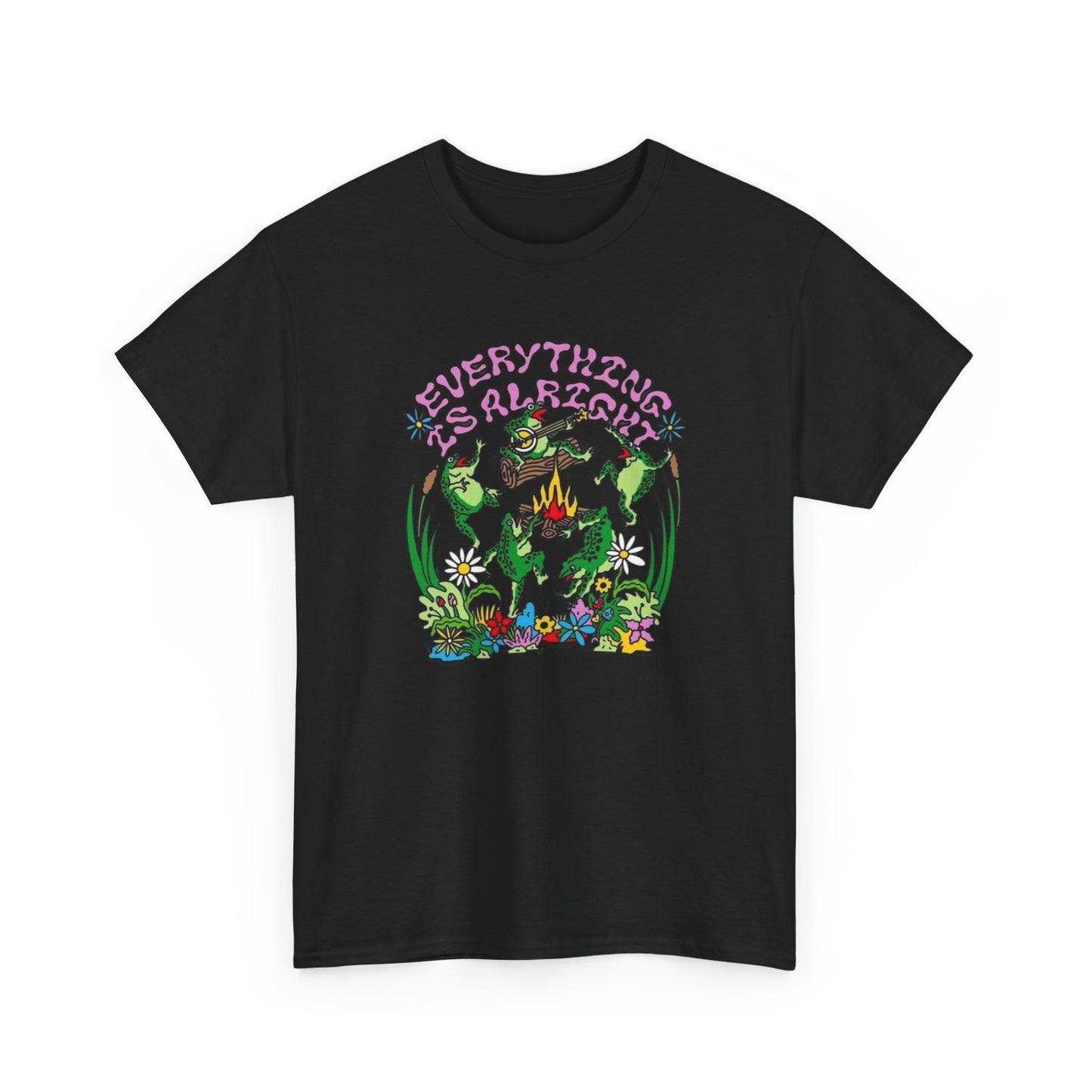 Everything Is Alright T-Shirt NEW Gift Unisex Heavy Cotton Tee