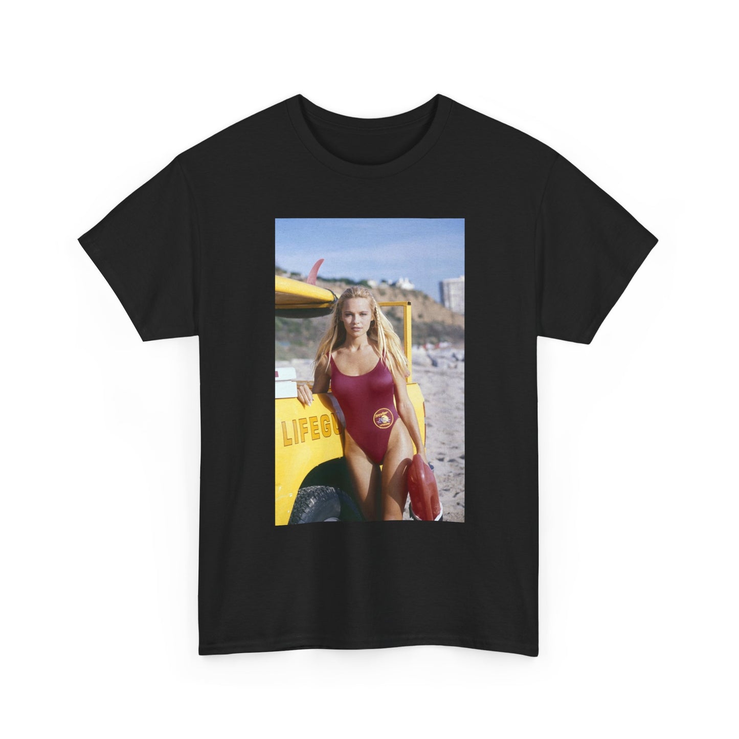 Pam Anderson Baywatch T Shirt Graphic Unisex Heavy Cotton Tee NEW GIFT