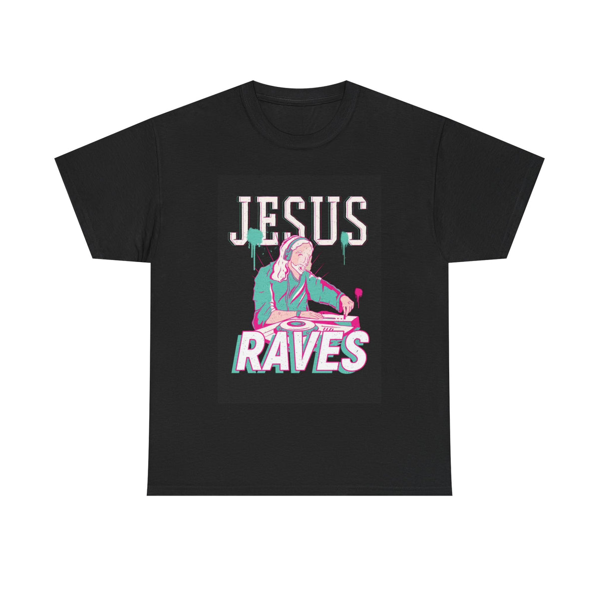 EDM House Music T-shirt Techno Rave Trippy Art Graphics Unisex Heavy Cotton lk