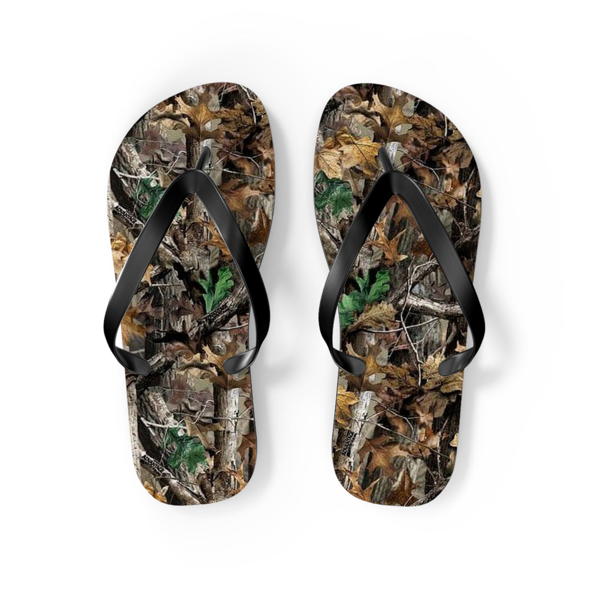 Waves And Sun Sandals Hunting Camo Summer Flip Flops Slides BRAND NEW