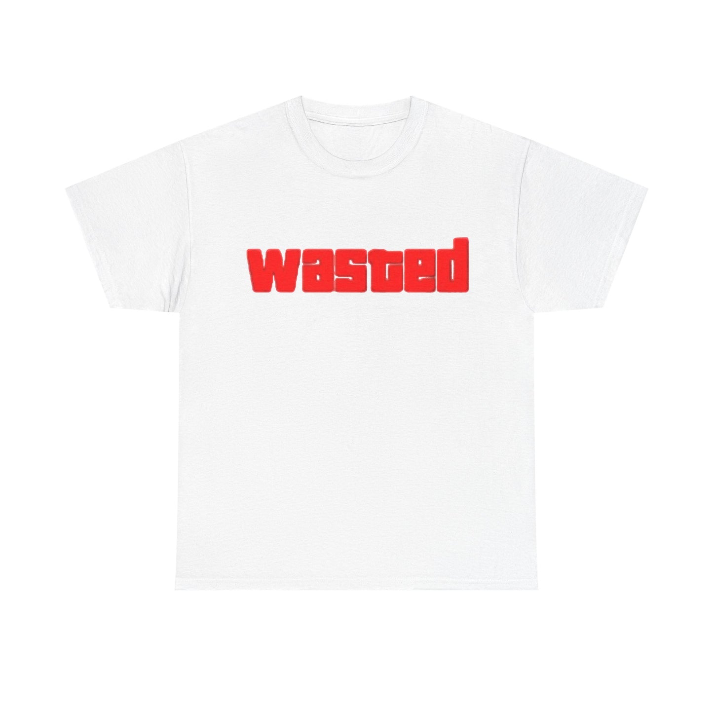 Wasted GTA Graphic Shirt Gaming Gamer Grand Theft Auto Unisex Heavy Cotton Tee