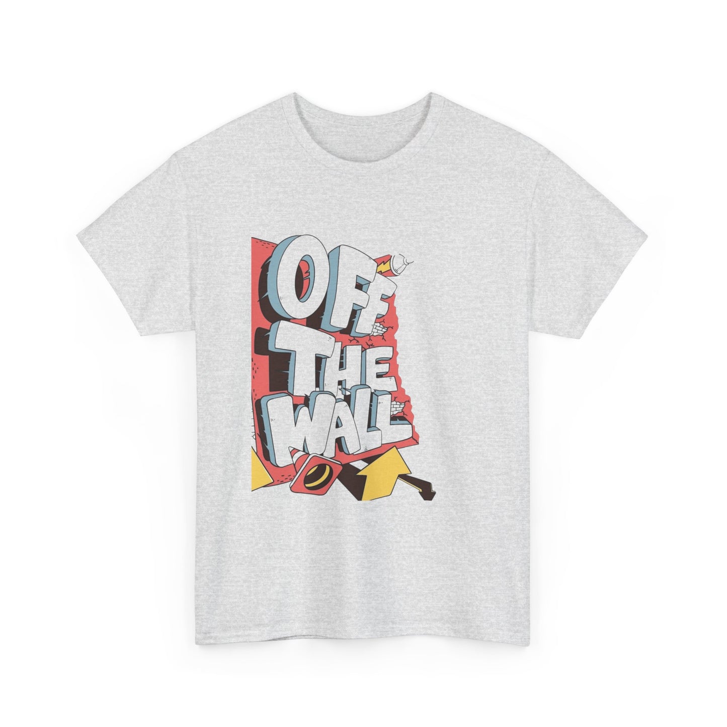 Off The Wall T Shirt Unisex Heavy Cotton Tee