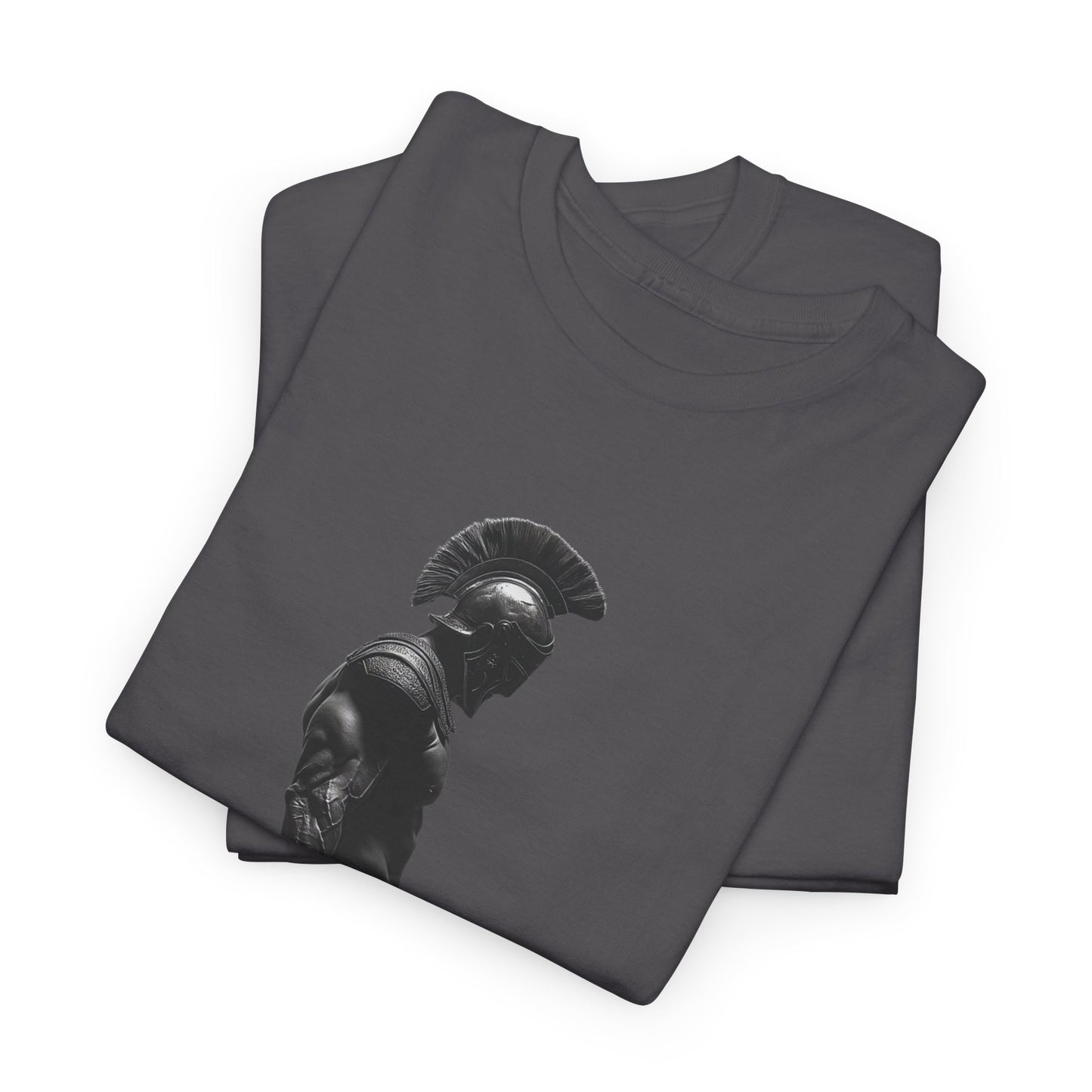 Spartan Warrior Graphic T Shirt Unisex Heavy Cotton Tee